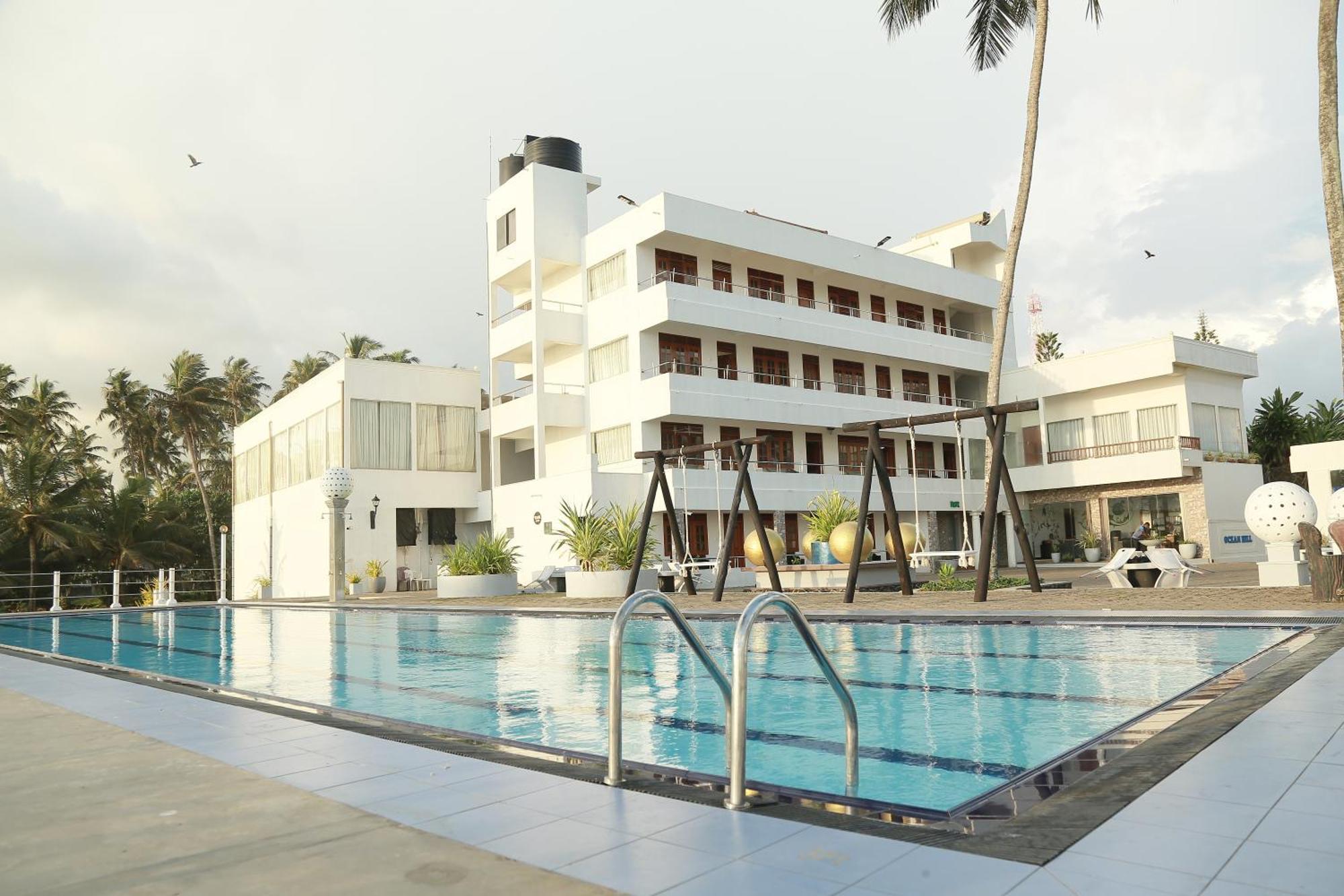 New Ocean Hill Hotel Hikkaduwa Exterior foto