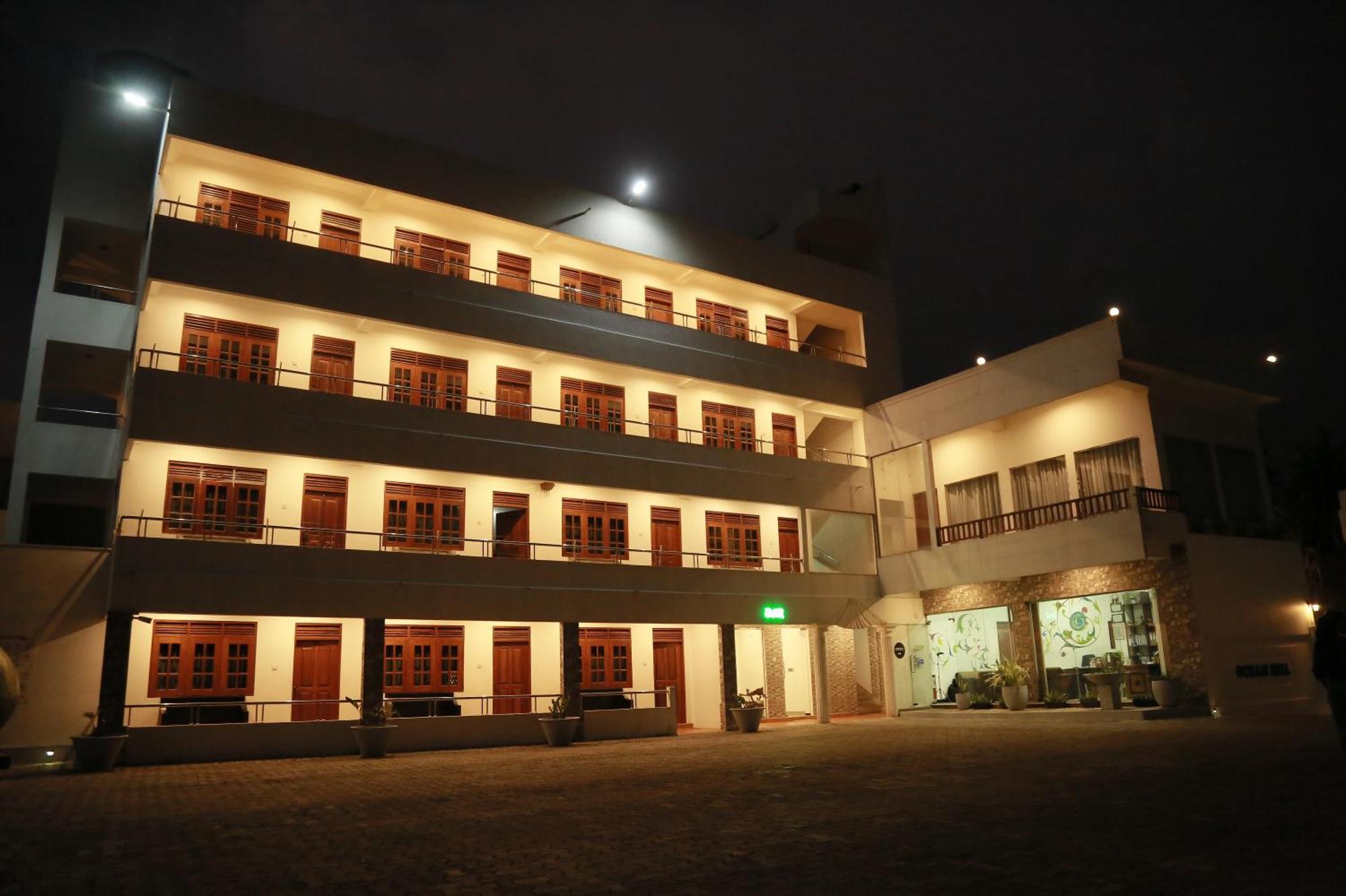 New Ocean Hill Hotel Hikkaduwa Exterior foto